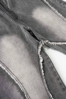 Washed Wide Leg Jeans