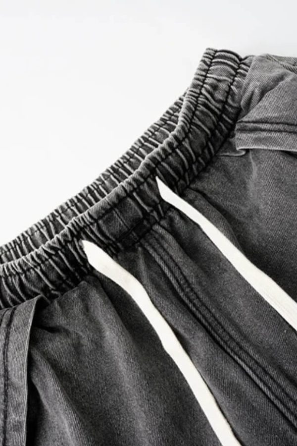 Washed Wide Leg Jeans