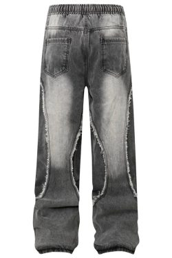 Washed Wide Leg Jeans