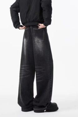 Washed Wide Leg Pants
