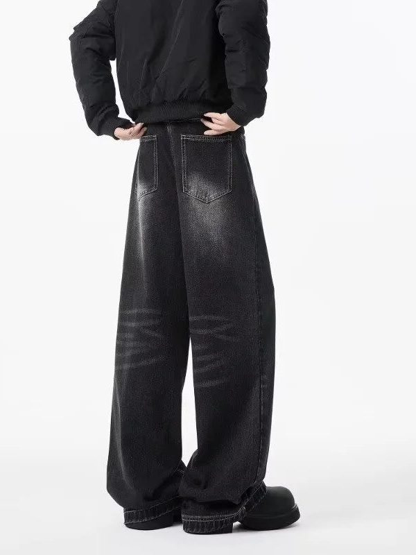 Washed Wide Leg Pants