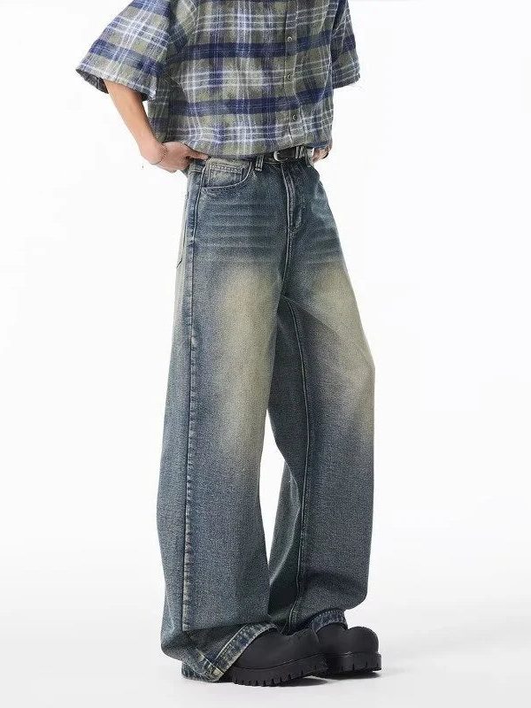 Washed Wide Leg Pants