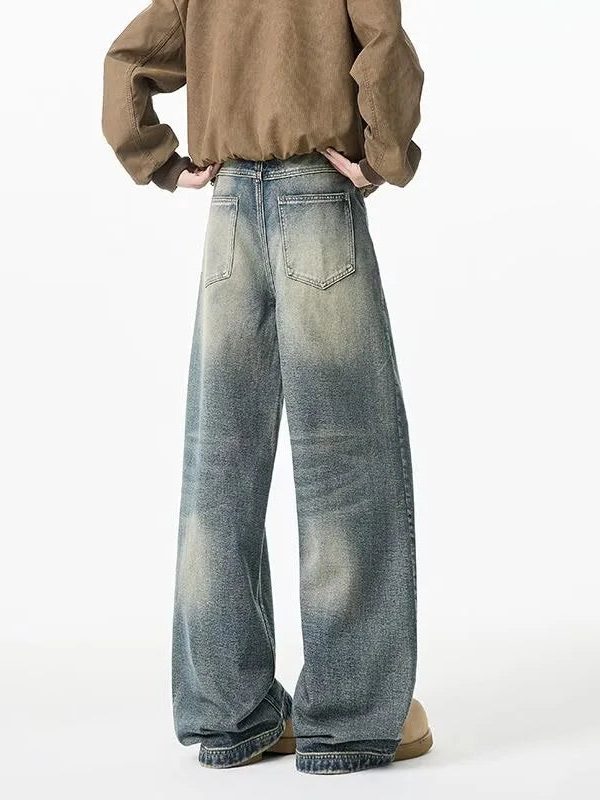 Washed Wide Leg Pants