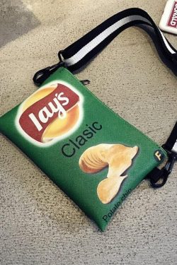 Weirdcore Chips Crossbody Bag