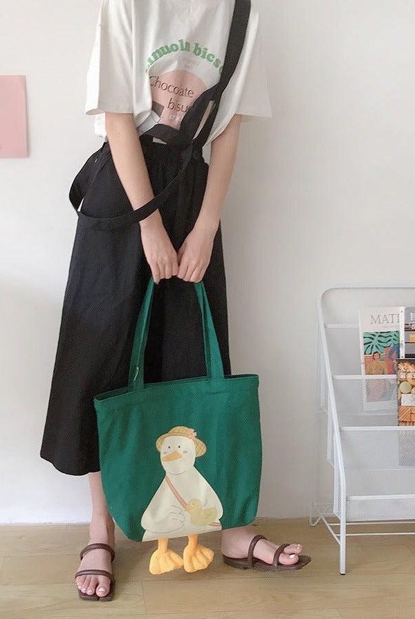 Weirdcore Duck Cloth Bag
