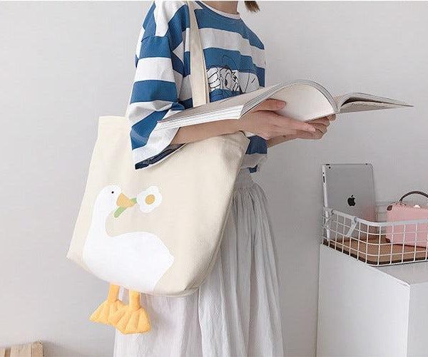 Weirdcore Duck Cloth Bag