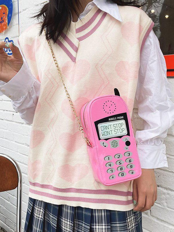 Weirdcore Retro Mobile Phone Shaped Handbag