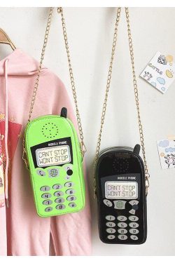 Weirdcore Retro Mobile Phone Shaped Handbag