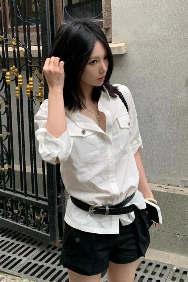 White Button Up Shirt