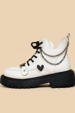 White Platform Boots