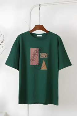 Woman Face Minimal Tee