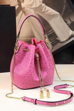 Women Large Capacity Drawstring Versatile Chain Messenger Bag