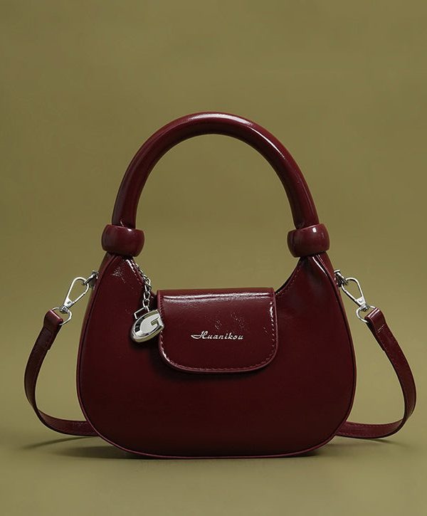 Women Mulberry Solid Durable Faux Leather Micro Bag