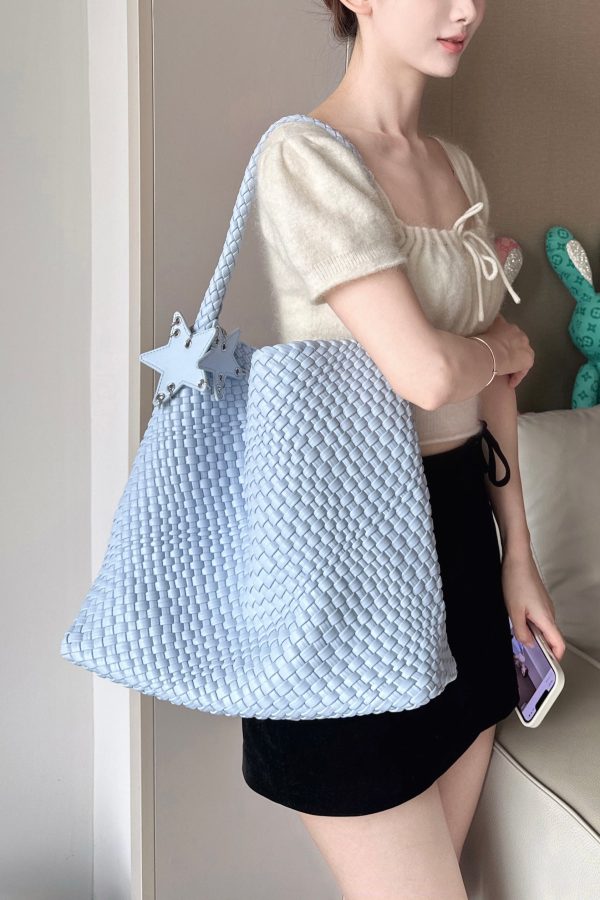 Women Yellow Large Capacity Faux Leather Shoulder Bag