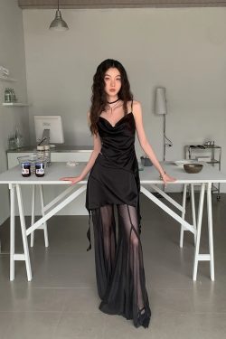 Y2K Asymmetric Top & Skirt Pants Two Piece Set