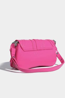 Y2K Candy Belted Baguette Bag