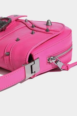 Y2K Candy Belted Baguette Bag