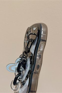 Y2k Chain and Heart iPhone Case