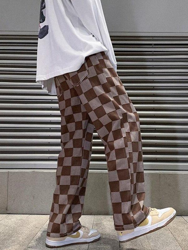 Y2K Checkered Pants