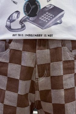 Y2K Checkered Pants
