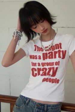 Y2K Crazy Party Graphic Tee