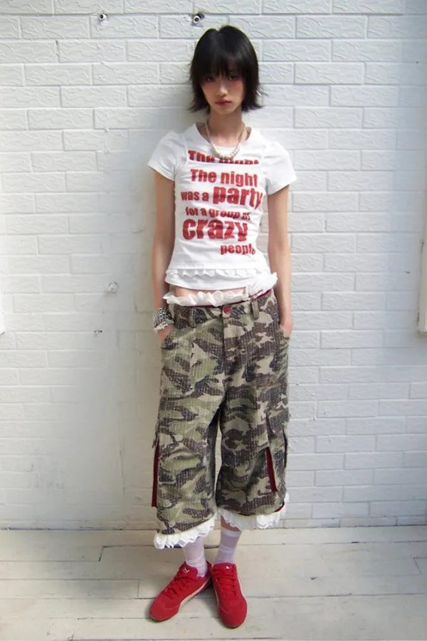 Y2K Crazy Party Graphic Tee
