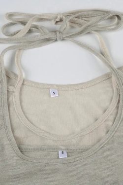 Y2K Cut Out Crop Top