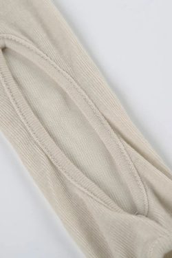 Y2K Cut Out Crop Top