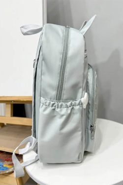 Y2K Cute Cat Ita Backpack Transparent Kawaii Harajuku School Bag DIY Display Student Rucksack