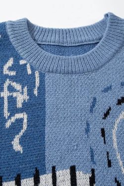 Y2K Dinosaur Sweater