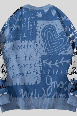 Y2K Dinosaur Sweater