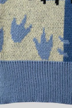 Y2K Dinosaur Sweater