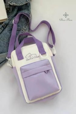Y2K Doll Ita Bag Transparent Pocket Shoulder & Crossbody Purse