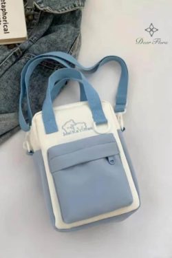 Y2K Doll Ita Bag Transparent Pocket Shoulder & Crossbody Purse