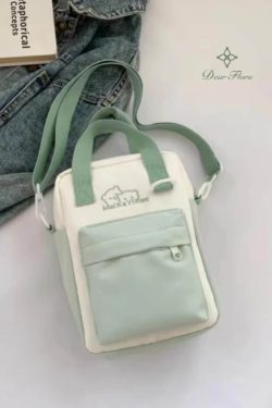 Y2K Doll Ita Bag Transparent Pocket Shoulder & Crossbody Purse