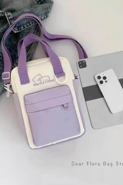 Y2K Doll Ita Bag Transparent Pocket Shoulder & Crossbody Purse