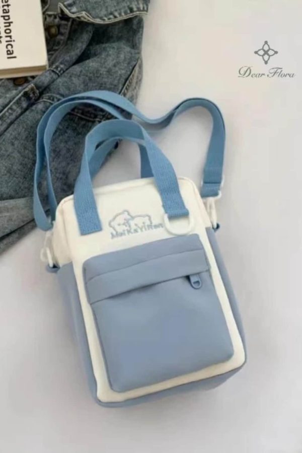 Y2K Doll Ita Bag Transparent Pocket Shoulder & Crossbody Purse