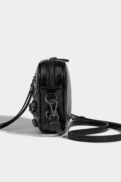 Y2K Grunge Belted Heart Shaped Bag