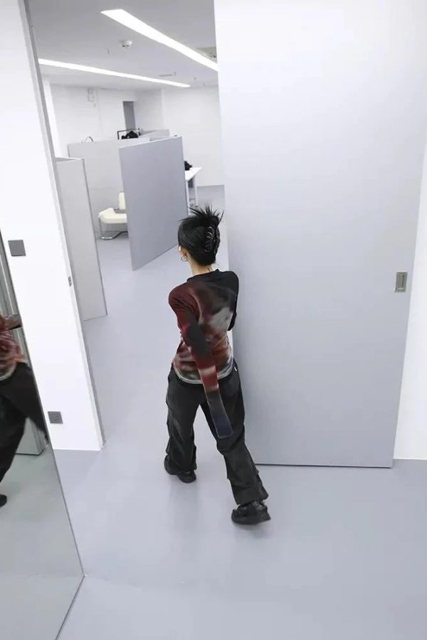 Y2K Grunge Tie Dye Top