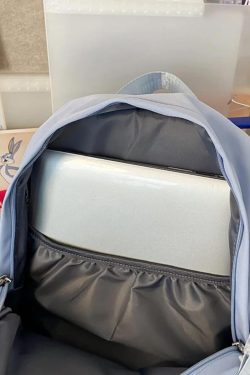 Y2K Ita Backpack: Transparent Display, Kawaii School Bag