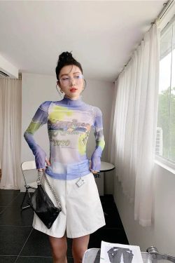 Y2K Minecraft Mesh Top