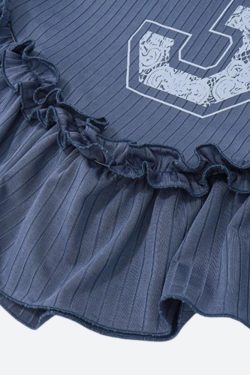 Y2K Mini Dress & Shorts Two Piece Set