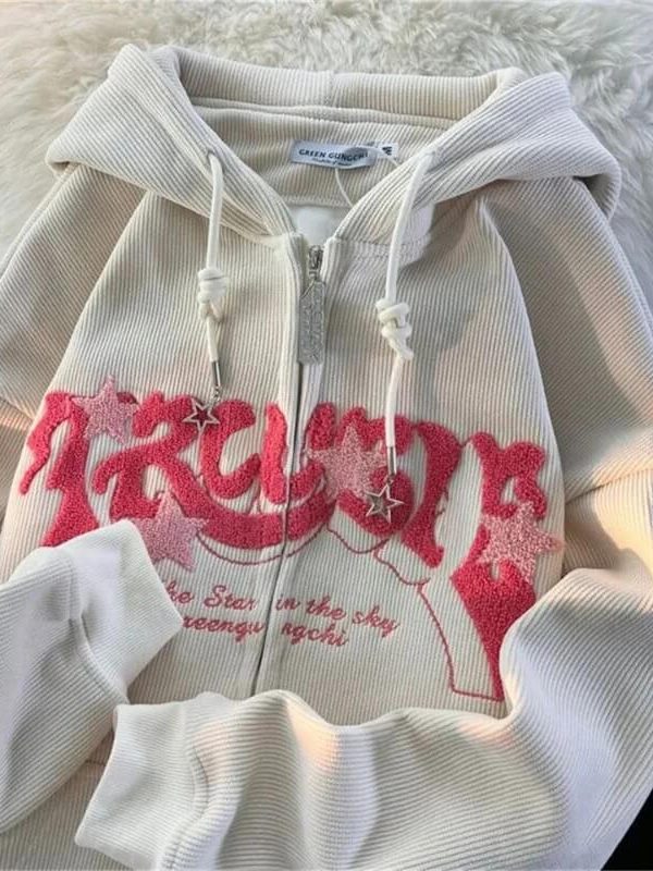 Y2K Oversized Graphic Hoodie