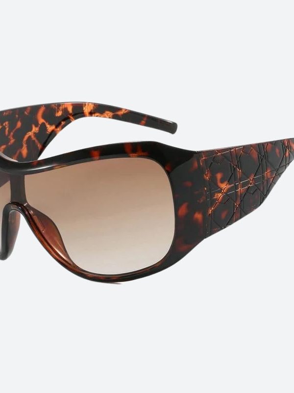 Y2K Oversized Shield Sunglasses