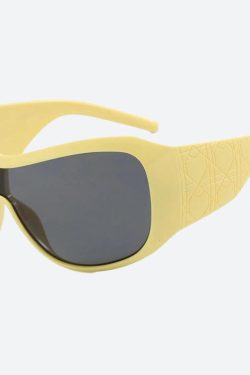 Y2K Oversized Shield Sunglasses