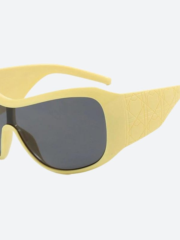 Y2K Oversized Shield Sunglasses