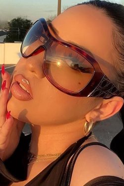 Y2K Oversized Shield Sunglasses