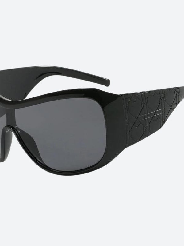 Y2K Oversized Shield Sunglasses