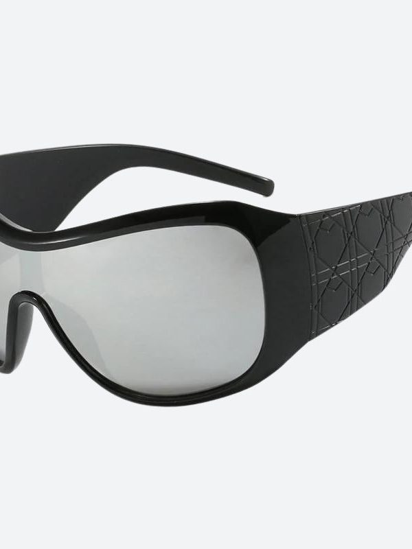 Y2K Oversized Shield Sunglasses