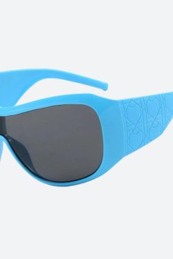 Y2K Oversized Shield Sunglasses